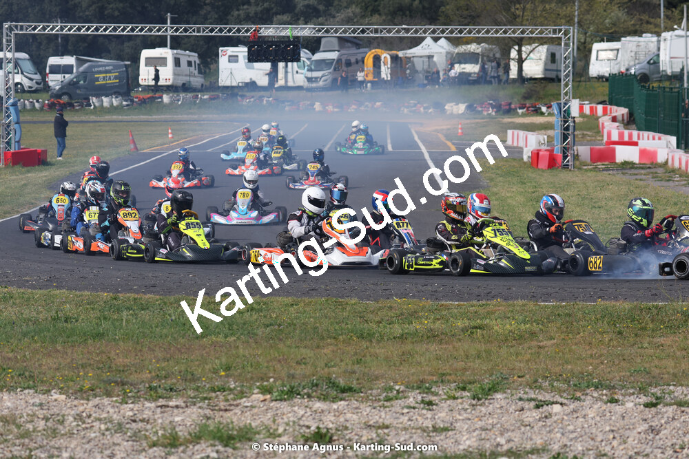 08 & 09/04/2023 : 3ème manche du Championnat du Sud à Fun Kart Brissac (photos Stéphane Agnus) 2023 — karting