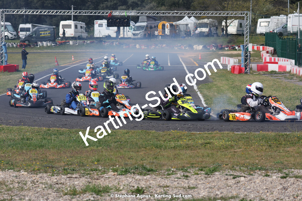08 & 09/04/2023 : 3ème manche du Championnat du Sud à Fun Kart Brissac (photos Stéphane Agnus) 2023 — karting