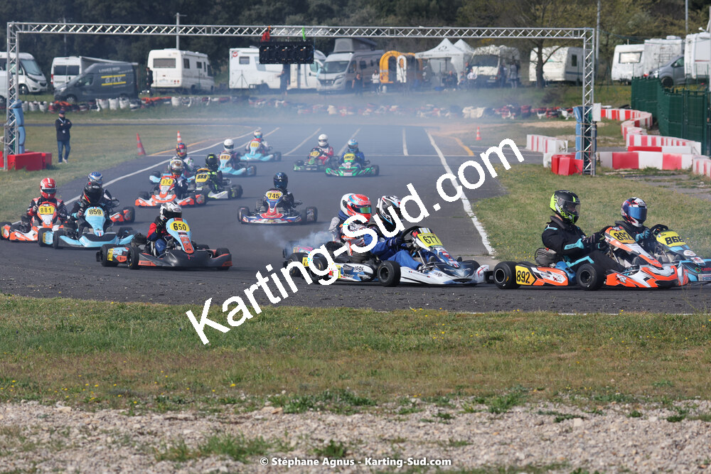 08 & 09/04/2023 : 3ème manche du Championnat du Sud à Fun Kart Brissac (photos Stéphane Agnus) 2023 — karting