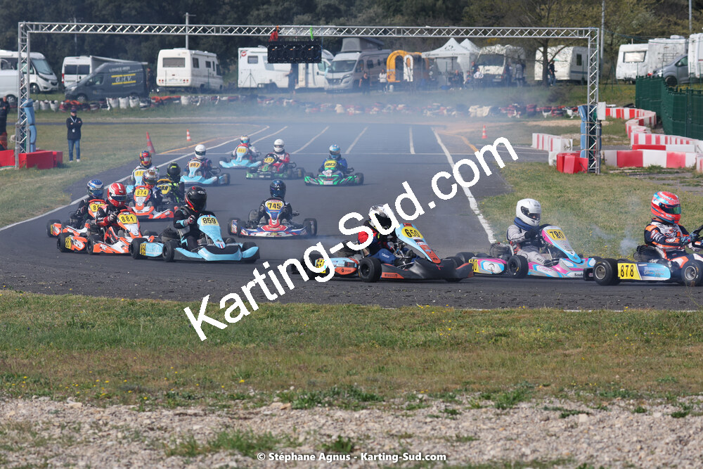 08 & 09/04/2023 : 3ème manche du Championnat du Sud à Fun Kart Brissac (photos Stéphane Agnus) 2023 — karting