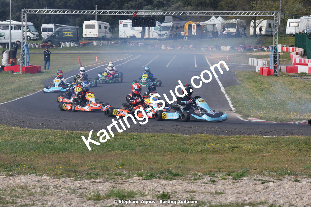 08 & 09/04/2023 : 3ème manche du Championnat du Sud à Fun Kart Brissac (photos Stéphane Agnus) 2023 — karting