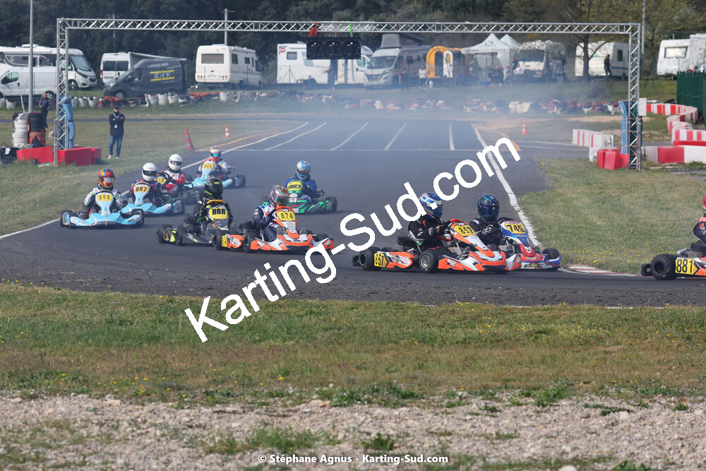 08 & 09/04/2023 : 3ème manche du Championnat du Sud à Fun Kart Brissac (photos Stéphane Agnus) 2023 — karting