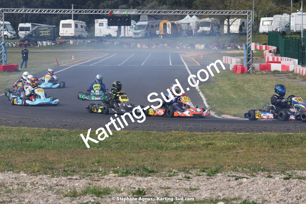 08 & 09/04/2023 : 3ème manche du Championnat du Sud à Fun Kart Brissac (photos Stéphane Agnus) 2023 — karting