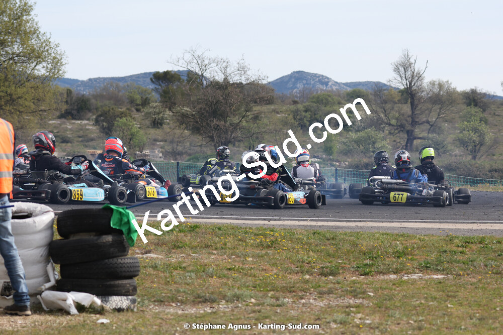 08 & 09/04/2023 : 3ème manche du Championnat du Sud à Fun Kart Brissac (photos Stéphane Agnus) 2023 — karting