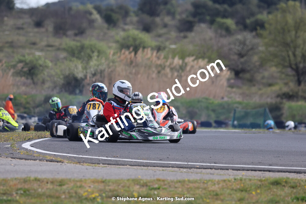 08 & 09/04/2023 : 3ème manche du Championnat du Sud à Fun Kart Brissac (photos Stéphane Agnus) 2023 — karting