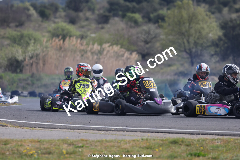 08 & 09/04/2023 : 3ème manche du Championnat du Sud à Fun Kart Brissac (photos Stéphane Agnus) 2023 — karting