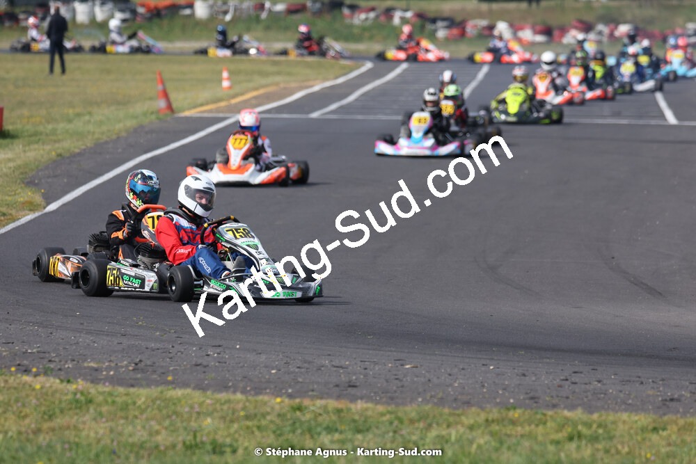 08 & 09/04/2023 : 3ème manche du Championnat du Sud à Fun Kart Brissac (photos Stéphane Agnus) 2023 — karting