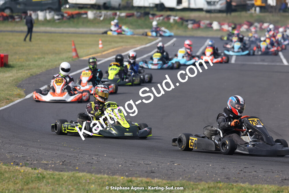 08 & 09/04/2023 : 3ème manche du Championnat du Sud à Fun Kart Brissac (photos Stéphane Agnus) 2023 — karting