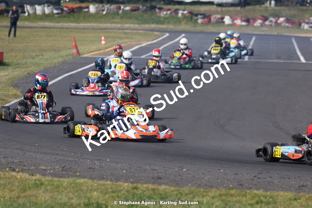 08 & 09/04/2023 : 3ème manche du Championnat du Sud à Fun Kart Brissac (photos Stéphane Agnus) 2023 — karting