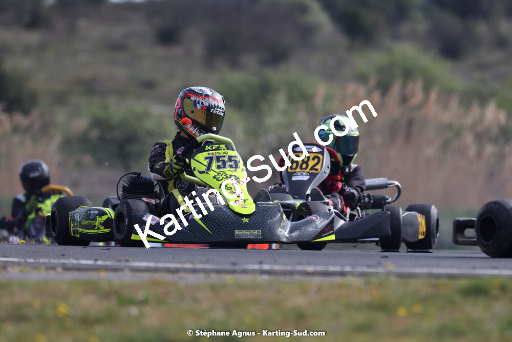 08 & 09/04/2023 : 3ème manche du Championnat du Sud à Fun Kart Brissac (photos Stéphane Agnus) 2023 — karting