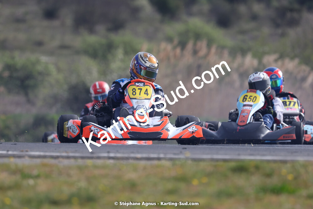 08 & 09/04/2023 : 3ème manche du Championnat du Sud à Fun Kart Brissac (photos Stéphane Agnus) 2023 — karting