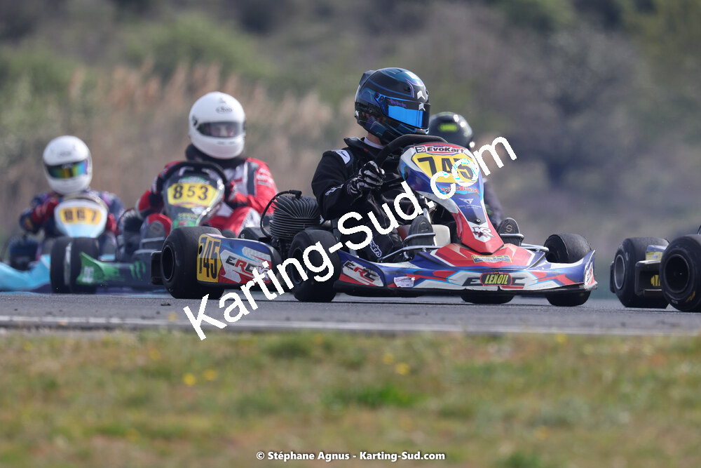 08 & 09/04/2023 : 3ème manche du Championnat du Sud à Fun Kart Brissac (photos Stéphane Agnus) 2023 — karting