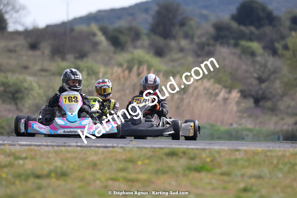 08 & 09/04/2023 : 3ème manche du Championnat du Sud à Fun Kart Brissac (photos Stéphane Agnus) 2023 — karting