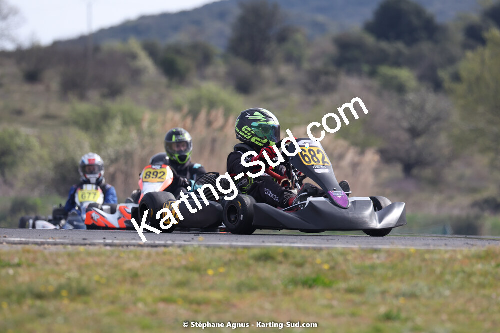08 & 09/04/2023 : 3ème manche du Championnat du Sud à Fun Kart Brissac (photos Stéphane Agnus) 2023 — karting