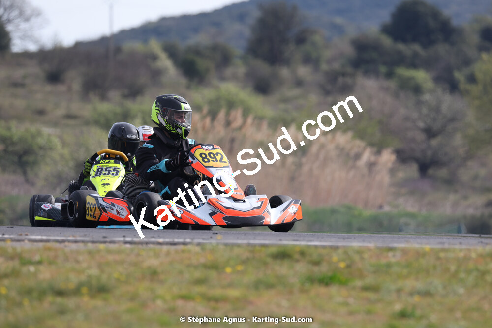 08 & 09/04/2023 : 3ème manche du Championnat du Sud à Fun Kart Brissac (photos Stéphane Agnus) 2023 — karting