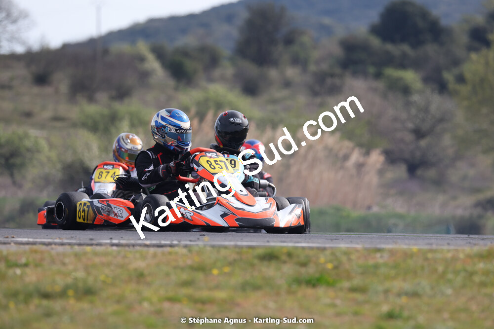 08 & 09/04/2023 : 3ème manche du Championnat du Sud à Fun Kart Brissac (photos Stéphane Agnus) 2023 — karting