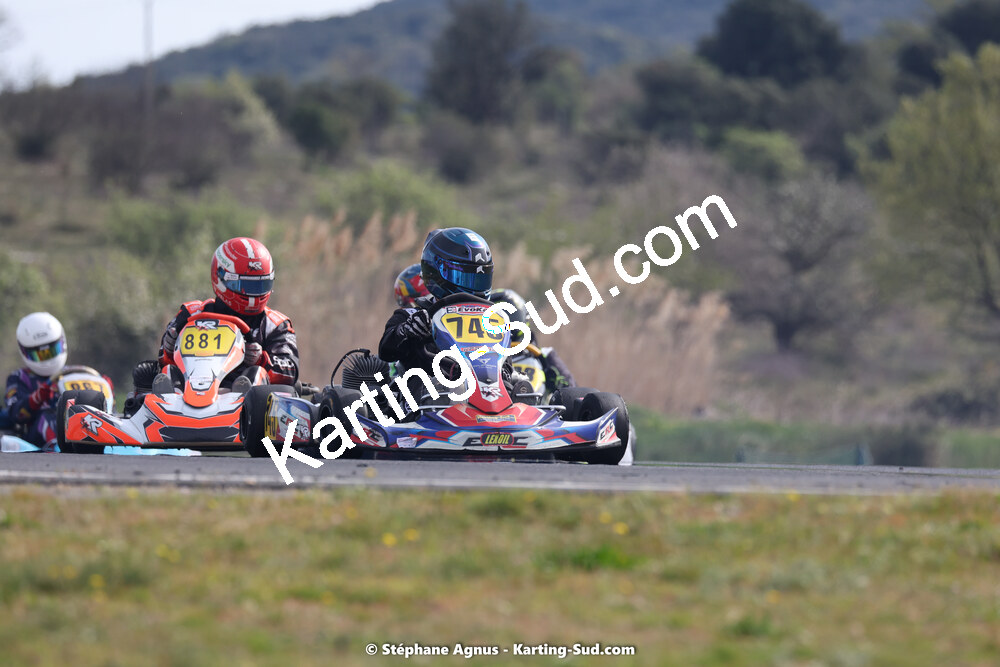 08 & 09/04/2023 : 3ème manche du Championnat du Sud à Fun Kart Brissac (photos Stéphane Agnus) 2023 — karting