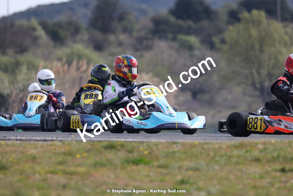 08 & 09/04/2023 : 3ème manche du Championnat du Sud à Fun Kart Brissac (photos Stéphane Agnus) 2023 — karting
