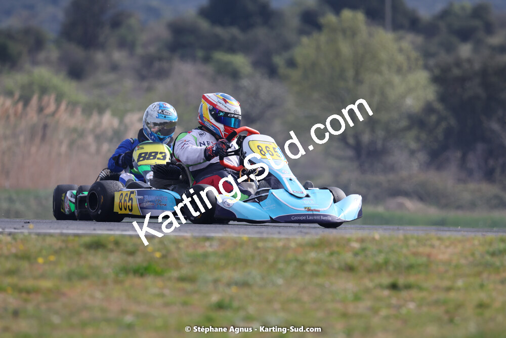 08 & 09/04/2023 : 3ème manche du Championnat du Sud à Fun Kart Brissac (photos Stéphane Agnus) 2023 — karting