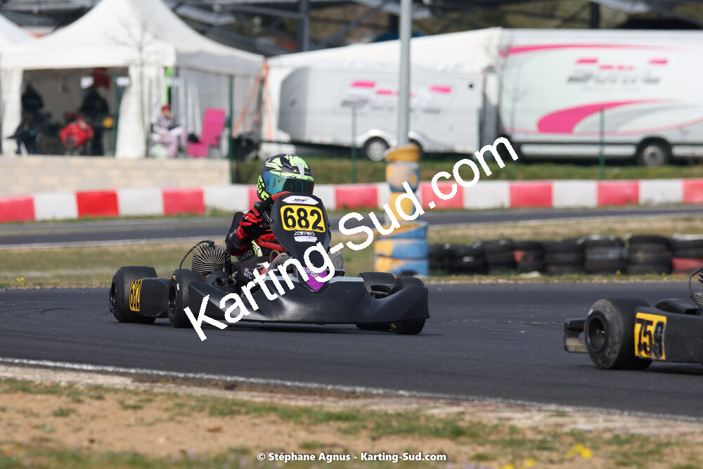 08 & 09/04/2023 : 3ème manche du Championnat du Sud à Fun Kart Brissac (photos Stéphane Agnus) 2023 — karting