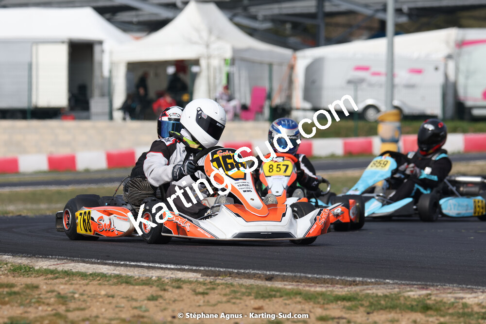 08 & 09/04/2023 : 3ème manche du Championnat du Sud à Fun Kart Brissac (photos Stéphane Agnus) 2023 — karting
