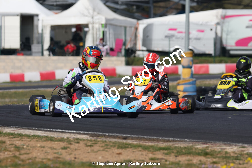 08 & 09/04/2023 : 3ème manche du Championnat du Sud à Fun Kart Brissac (photos Stéphane Agnus) 2023 — karting