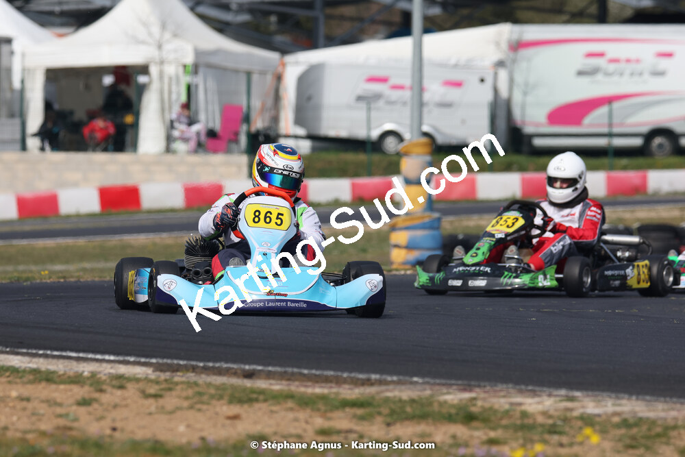 08 & 09/04/2023 : 3ème manche du Championnat du Sud à Fun Kart Brissac (photos Stéphane Agnus) 2023 — karting