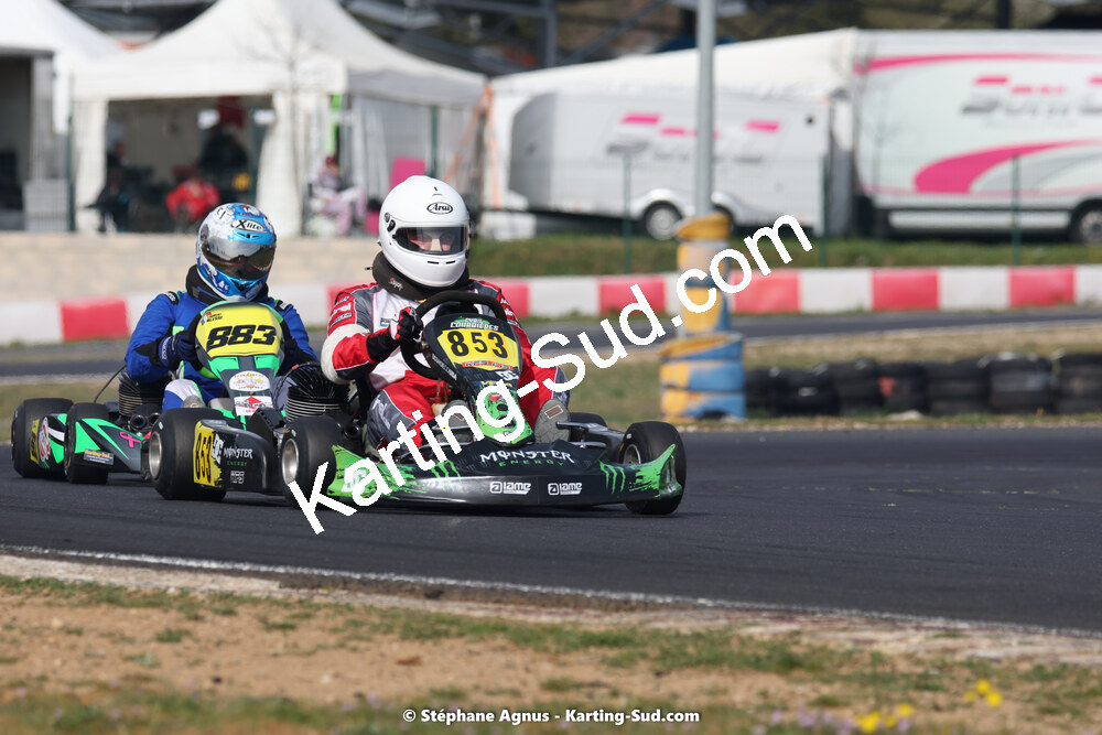 08 & 09/04/2023 : 3ème manche du Championnat du Sud à Fun Kart Brissac (photos Stéphane Agnus) 2023 — karting
