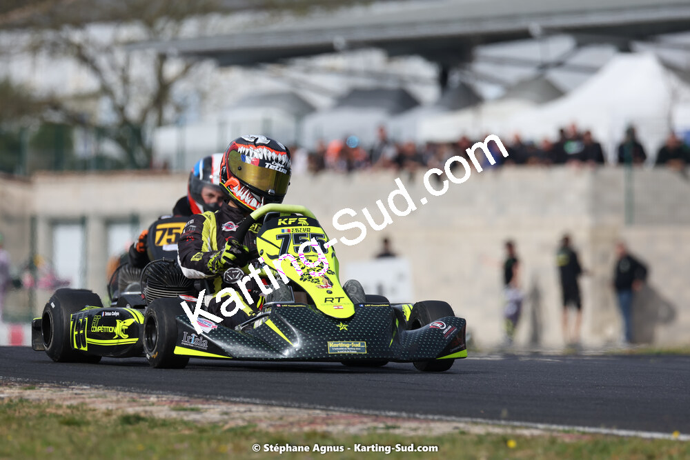 Colyn TETUA — 08 & 09/04/2023 : 3ème manche du Championnat du Sud à Fun Kart Brissac (photos Stéphane Agnus) 2023 — karting