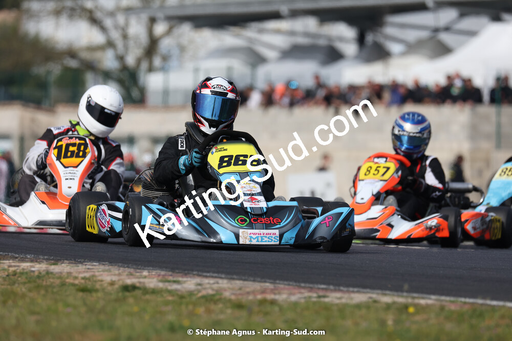 08 & 09/04/2023 : 3ème manche du Championnat du Sud à Fun Kart Brissac (photos Stéphane Agnus) 2023 — karting