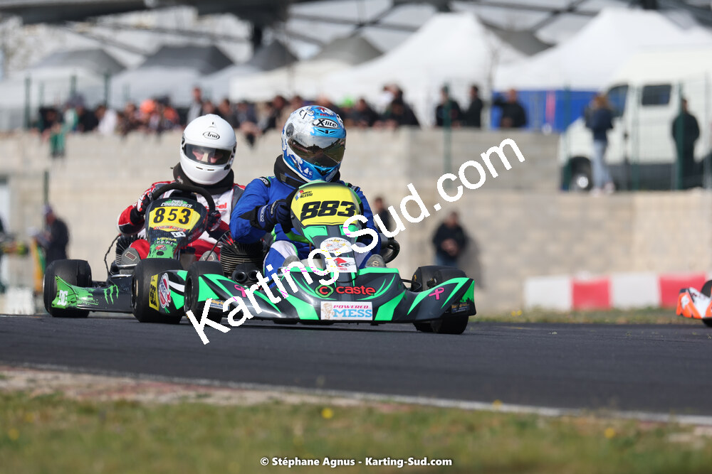 08 & 09/04/2023 : 3ème manche du Championnat du Sud à Fun Kart Brissac (photos Stéphane Agnus) 2023 — karting