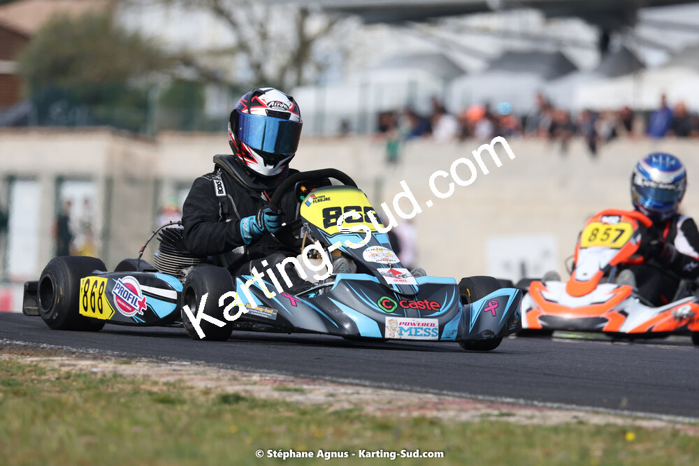 08 & 09/04/2023 : 3ème manche du Championnat du Sud à Fun Kart Brissac (photos Stéphane Agnus) 2023 — karting