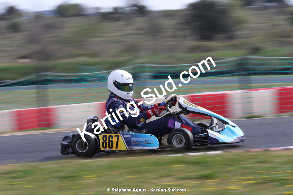 08 & 09/04/2023 : 3ème manche du Championnat du Sud à Fun Kart Brissac (photos Stéphane Agnus) 2023 — karting