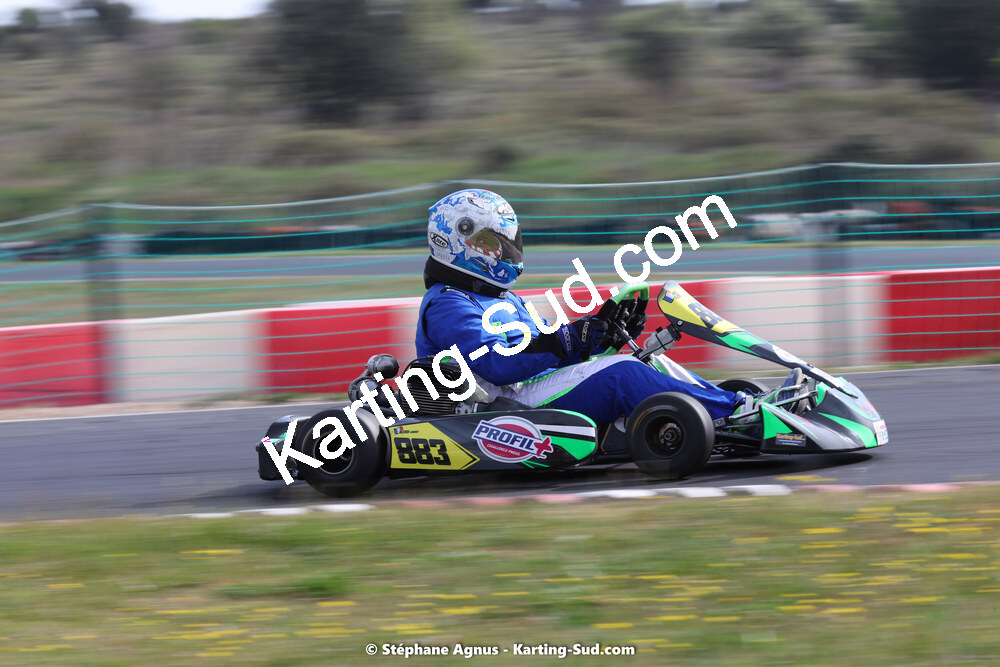 08 & 09/04/2023 : 3ème manche du Championnat du Sud à Fun Kart Brissac (photos Stéphane Agnus) 2023 — karting