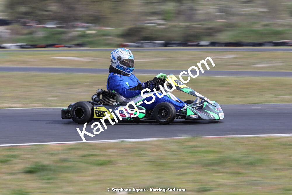 08 & 09/04/2023 : 3ème manche du Championnat du Sud à Fun Kart Brissac (photos Stéphane Agnus) 2023 — karting
