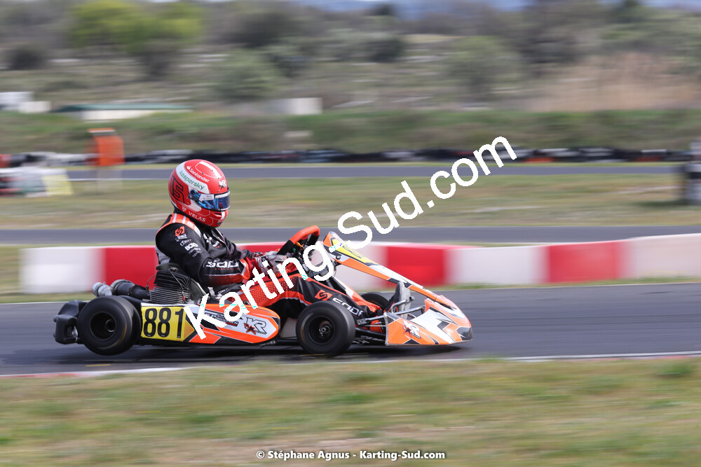 08 & 09/04/2023 : 3ème manche du Championnat du Sud à Fun Kart Brissac (photos Stéphane Agnus) 2023 — karting