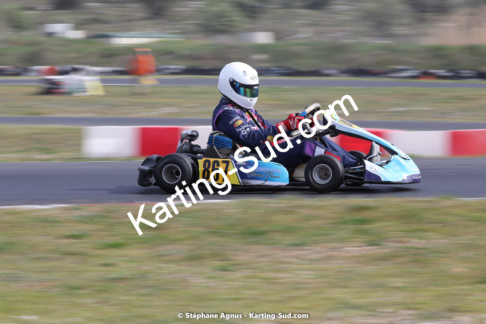 08 & 09/04/2023 : 3ème manche du Championnat du Sud à Fun Kart Brissac (photos Stéphane Agnus) 2023 — karting
