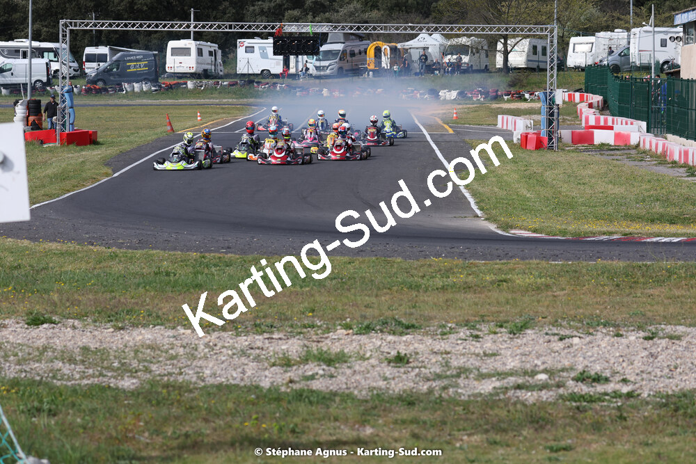 08 & 09/04/2023 : 3ème manche du Championnat du Sud à Fun Kart Brissac (photos Stéphane Agnus) 2023 — karting