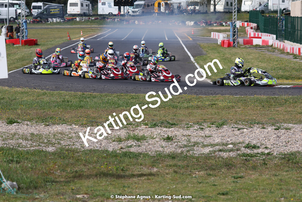08 & 09/04/2023 : 3ème manche du Championnat du Sud à Fun Kart Brissac (photos Stéphane Agnus) 2023 — karting