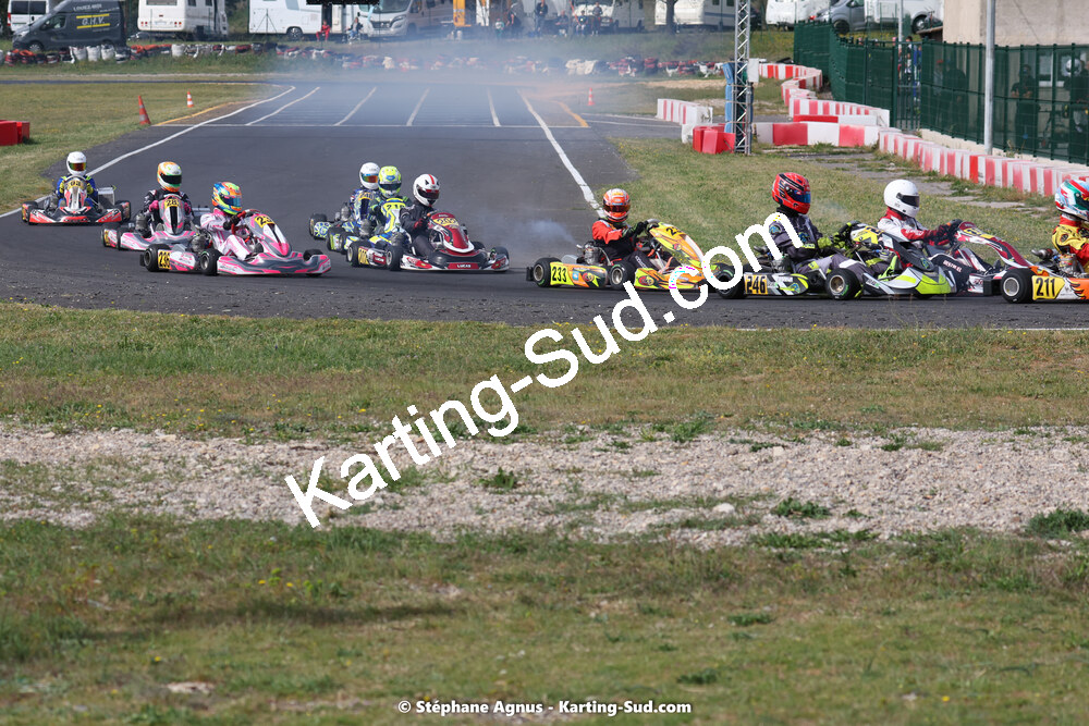 08 & 09/04/2023 : 3ème manche du Championnat du Sud à Fun Kart Brissac (photos Stéphane Agnus) 2023 — karting