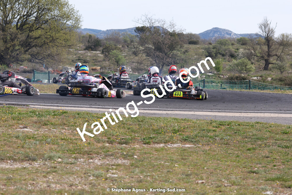 08 & 09/04/2023 : 3ème manche du Championnat du Sud à Fun Kart Brissac (photos Stéphane Agnus) 2023 — karting