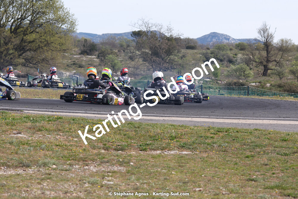08 & 09/04/2023 : 3ème manche du Championnat du Sud à Fun Kart Brissac (photos Stéphane Agnus) 2023 — karting