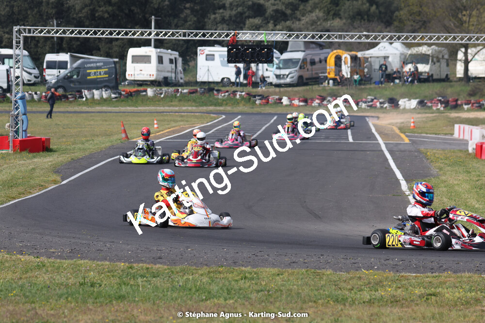 08 & 09/04/2023 : 3ème manche du Championnat du Sud à Fun Kart Brissac (photos Stéphane Agnus) 2023 — karting