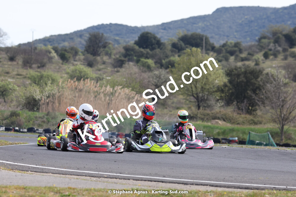 08 & 09/04/2023 : 3ème manche du Championnat du Sud à Fun Kart Brissac (photos Stéphane Agnus) 2023 — karting