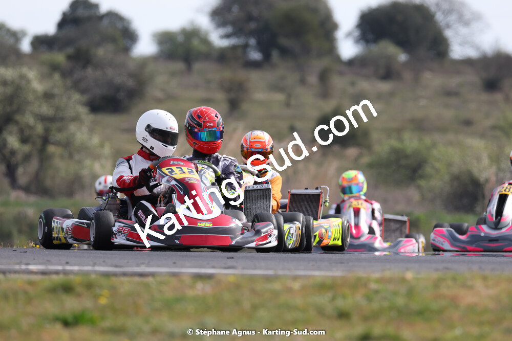 08 & 09/04/2023 : 3ème manche du Championnat du Sud à Fun Kart Brissac (photos Stéphane Agnus) 2023 — karting