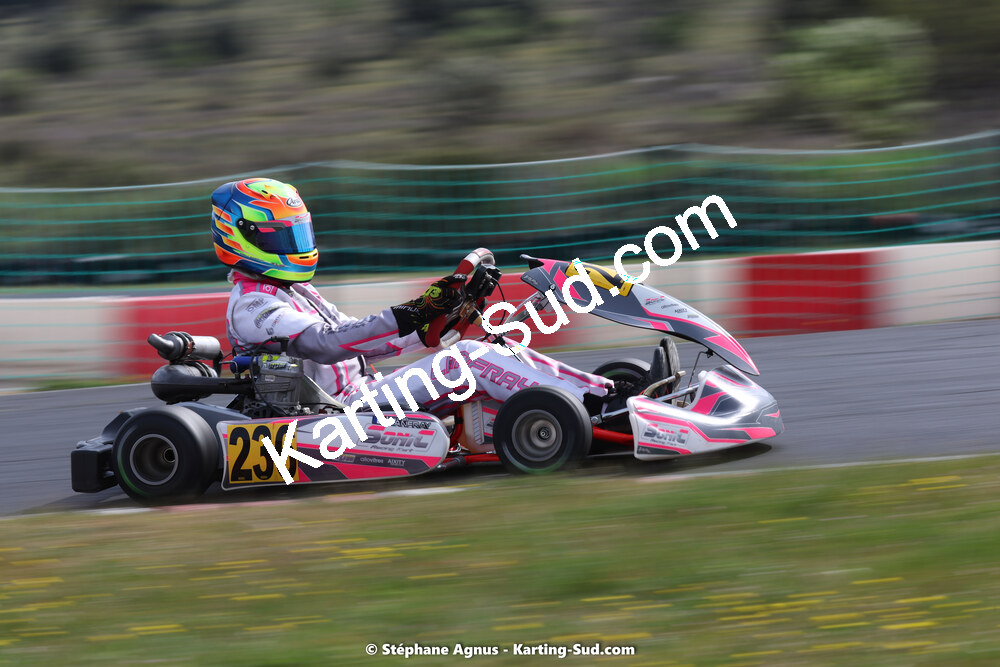 08 & 09/04/2023 : 3ème manche du Championnat du Sud à Fun Kart Brissac (photos Stéphane Agnus) 2023 — karting