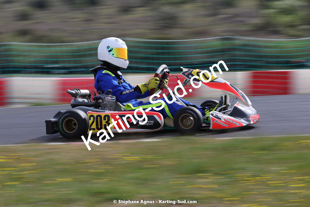 08 & 09/04/2023 : 3ème manche du Championnat du Sud à Fun Kart Brissac (photos Stéphane Agnus) 2023 — karting