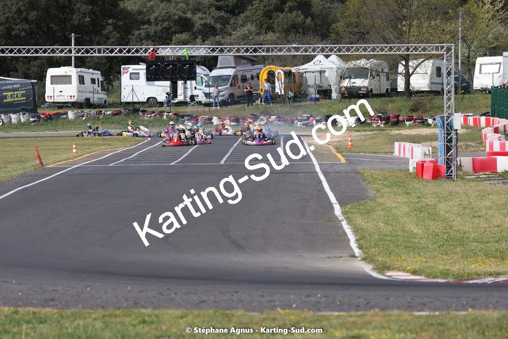 08 & 09/04/2023 : 3ème manche du Championnat du Sud à Fun Kart Brissac (photos Stéphane Agnus) 2023 — karting