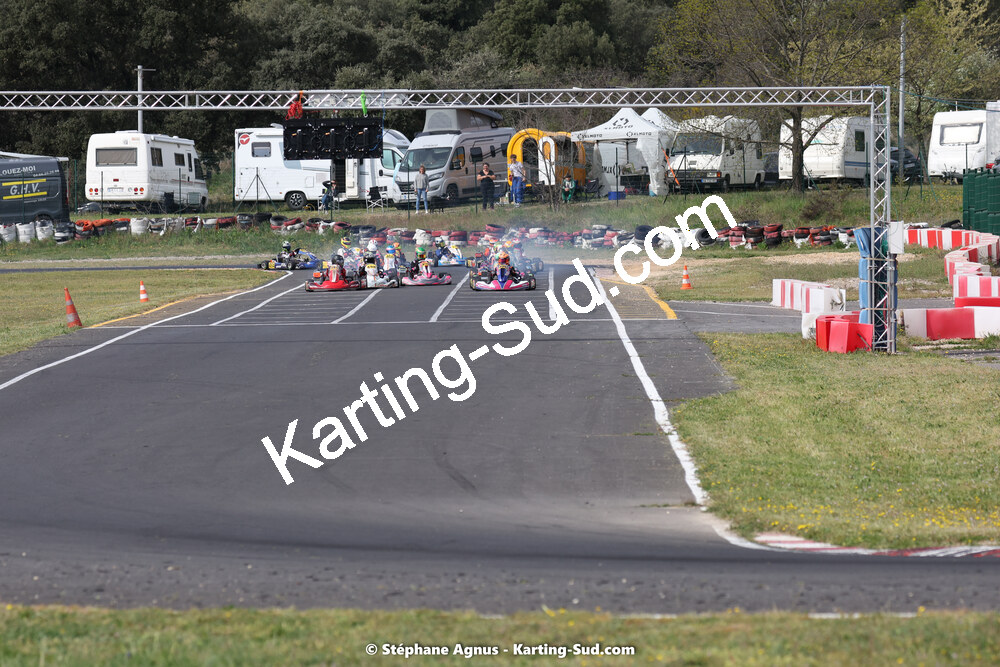 08 & 09/04/2023 : 3ème manche du Championnat du Sud à Fun Kart Brissac (photos Stéphane Agnus) 2023 — karting
