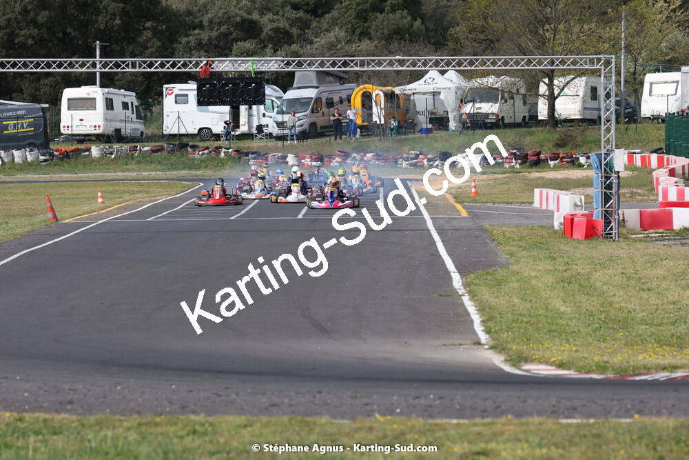 08 & 09/04/2023 : 3ème manche du Championnat du Sud à Fun Kart Brissac (photos Stéphane Agnus) 2023 — karting